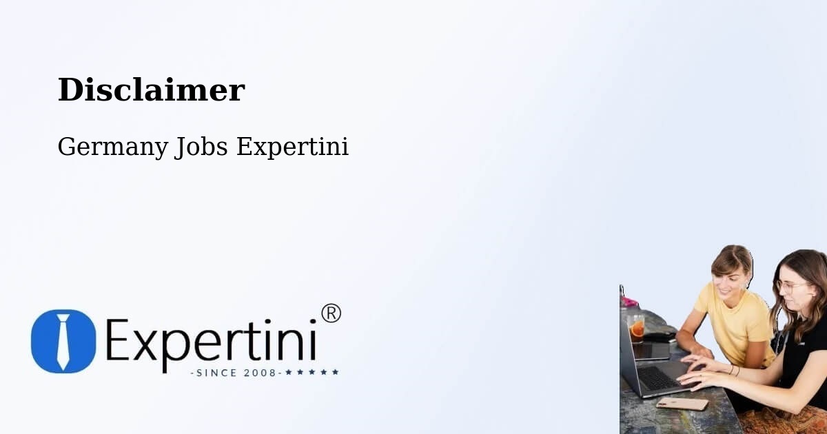 Disclaimer – Deisslingen - Germany Jobs Expertini